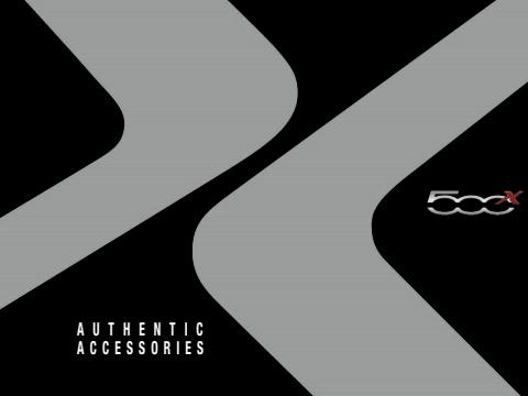 フィアットのカタログ | Fiat 500x Authentic Accessories | 2022/5/5 - 2023/2/28