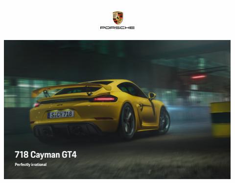 ポルシェのカタログ | Porsche 718 Cayman GT4 | 2022/2/3 - 2023/1/31