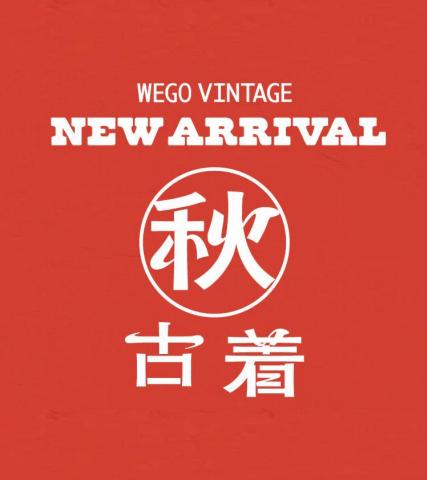WEGOのカタログ | WEGO Vintage - New Arrivals | 2022/11/11 - 2022/12/23