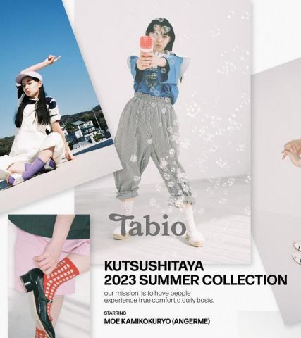 靴下屋 タビオのカタログ | Kutsushitaya 2023 Summer Collection | 2023/5/28 - 2023/7/22