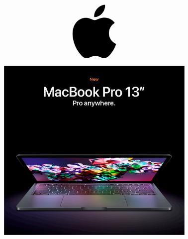 アップルストアのカタログ | MacBook Pro 13' | 2022/6/24 - 2022/10/17