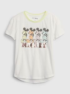 Gapにおける￥1490でのGapKids ディズニー ミッキーマウス フリッピー変身スパンコールTシャツのオファー