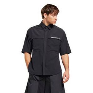 リーボックにおける￥2990でのARS アクティブチル + ウーブン シャツ / ARS ACTIVCHILL+ Woven Shirt （ブラック）のオファー