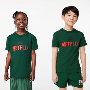 ラコステにおける￥3000での『Lacoste x Netflix』 キッズTシャツのオファー